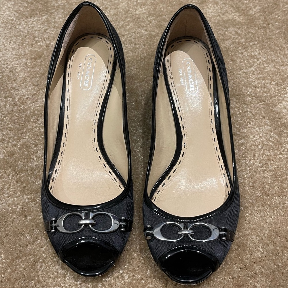 Coach wedges